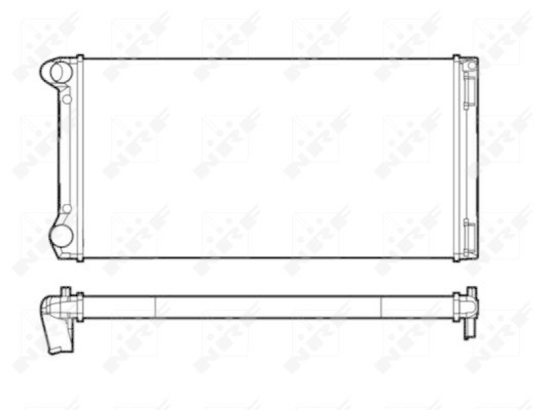 NRF Radiator, engine cooling