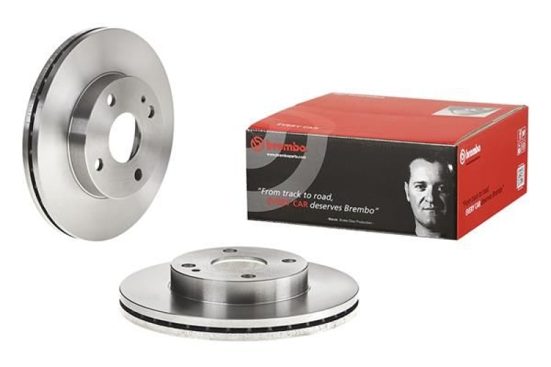 2x BREMBO Brake Disc PRIME LINE