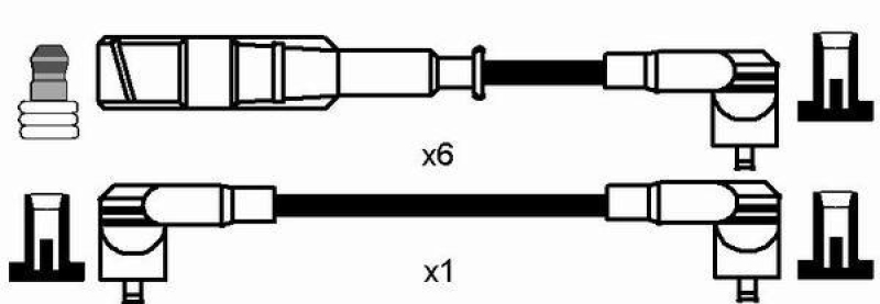 NGK Zündleitungssatz