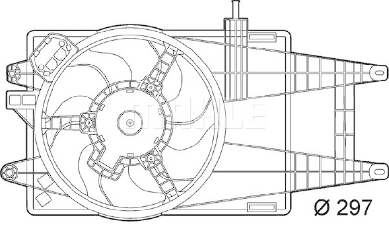 MAHLE Lüfter, Motorkühlung BEHR *** PREMIUM LINE ***