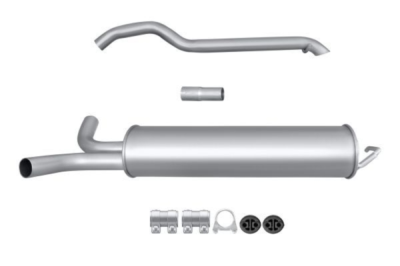 HELLA Rear Muffler Easy2Fit – PARTNERED with Faurecia