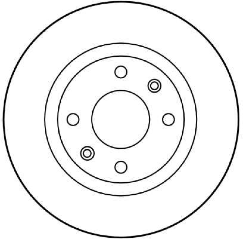 2x TRW Bremsscheibe