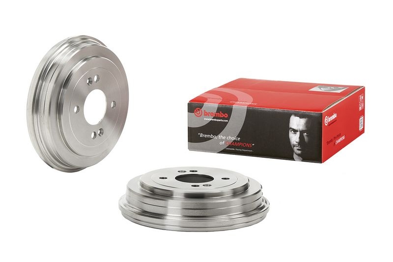 2x BREMBO Bremstrommel ESSENTIAL LINE