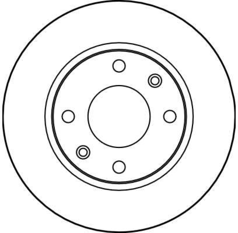 2x TRW Bremsscheibe