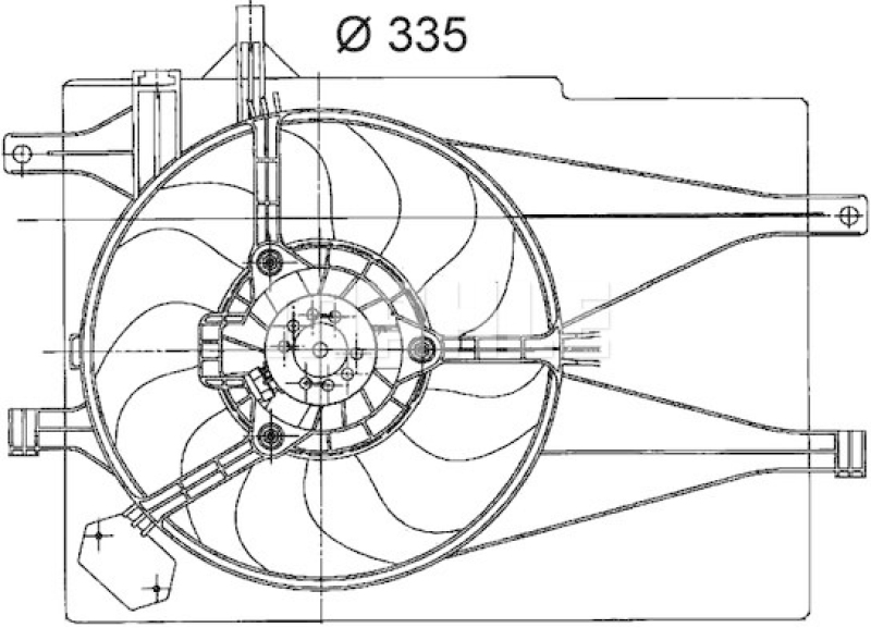 MAHLE Lüfter, Motorkühlung BEHR *** PREMIUM LINE ***