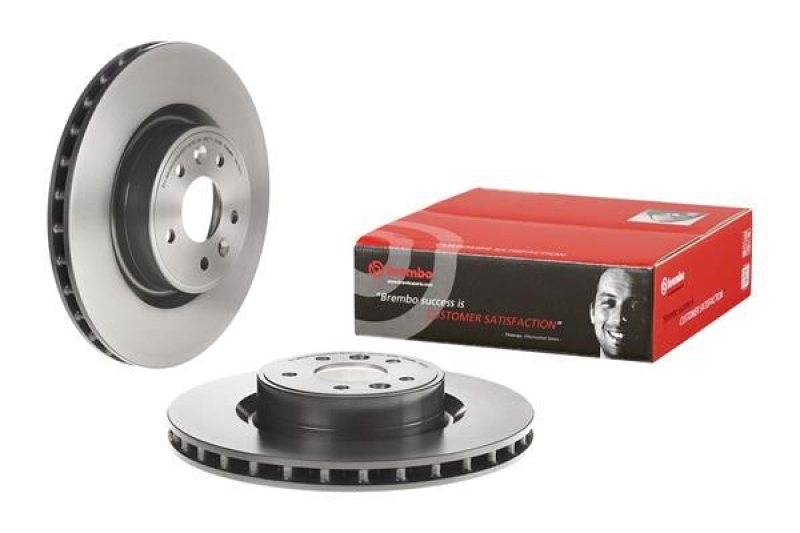 2x BREMBO Bremsscheibe PRIME LINE - UV Coated