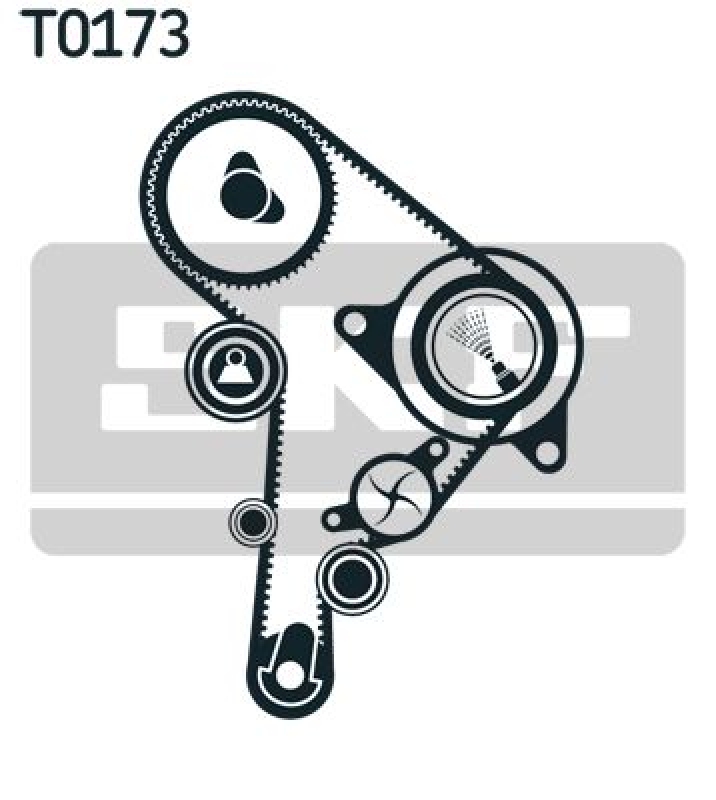 SKF Water Pump & Timing Belt Set