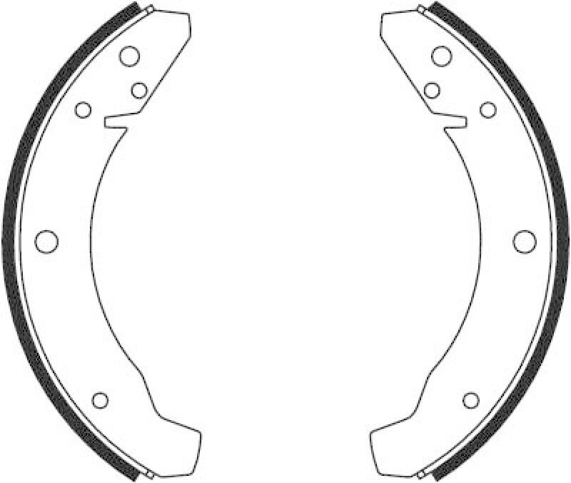 TRW Brake Shoe Set