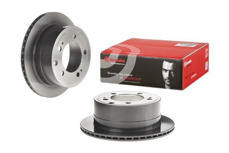 2x BREMBO Brake Disc PRIME LINE - UV Coated