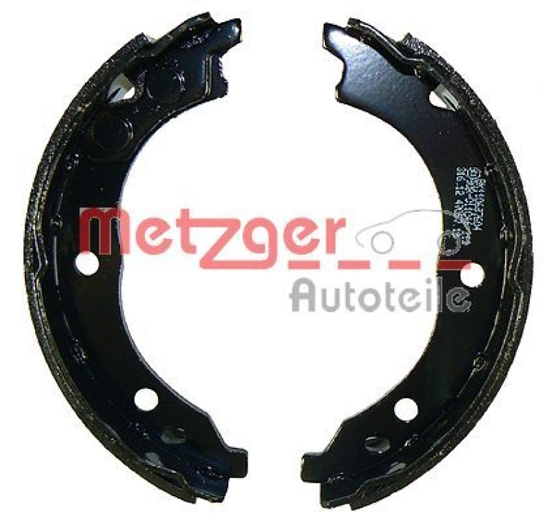 METZGER Brake Shoe Set, parking brake