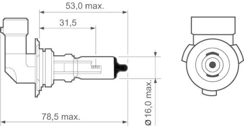 VALEO Bulb, spotlight ESSENTIAL