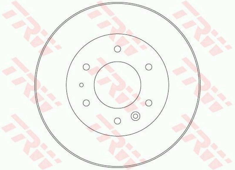 2x TRW Brake Drum