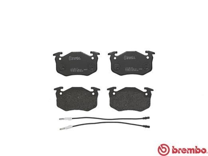 BREMBO Brake Pad Set, disc brake PRIME LINE