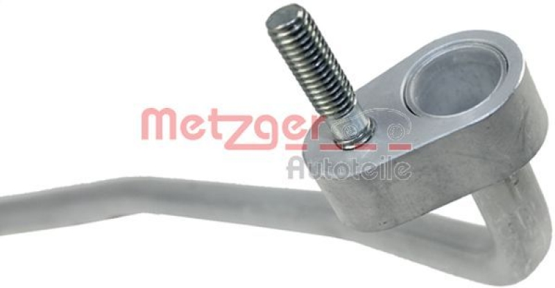 METZGER High Pressure Line, air conditioning GREENPARTS