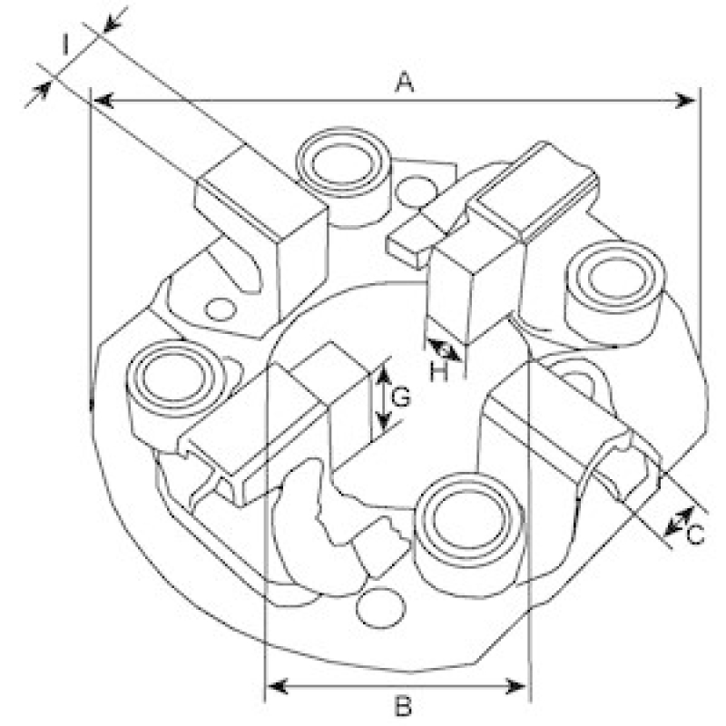 HC-Cargo Halter, Kohlebürsten