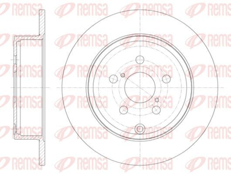 2x KAWE Brake Disc