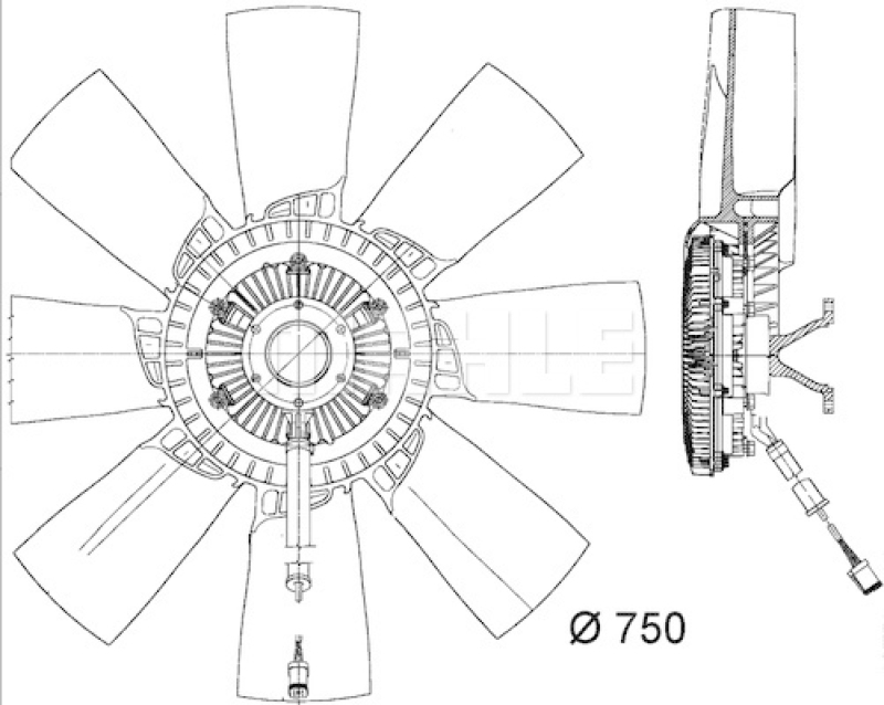 MAHLE Lüfter, Motorkühlung BEHR *** PREMIUM LINE ***