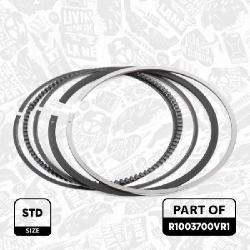 ET ENGINETEAM Piston Ring Kit