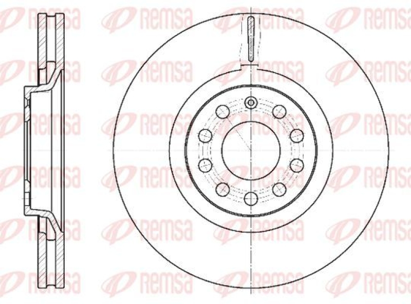 2x KAWE Brake Disc