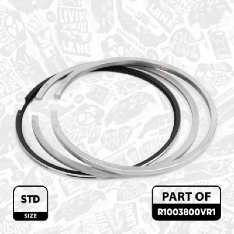 ET ENGINETEAM Piston Ring Kit