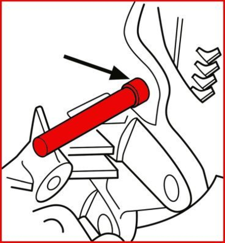 KS TOOLS Adjustment Tool Set, valve timing