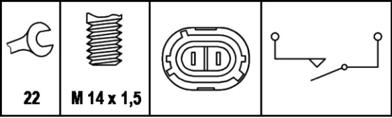 HELLA Switch, reverse light