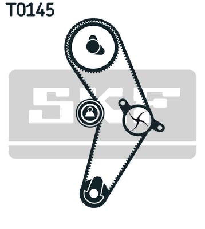 SKF Water Pump & Timing Belt Set