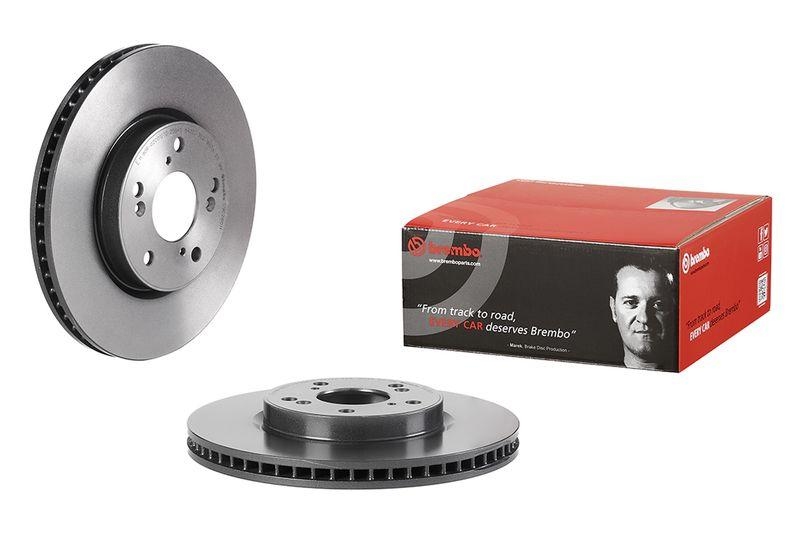 2x BREMBO Bremsscheibe PRIME LINE - UV Coated