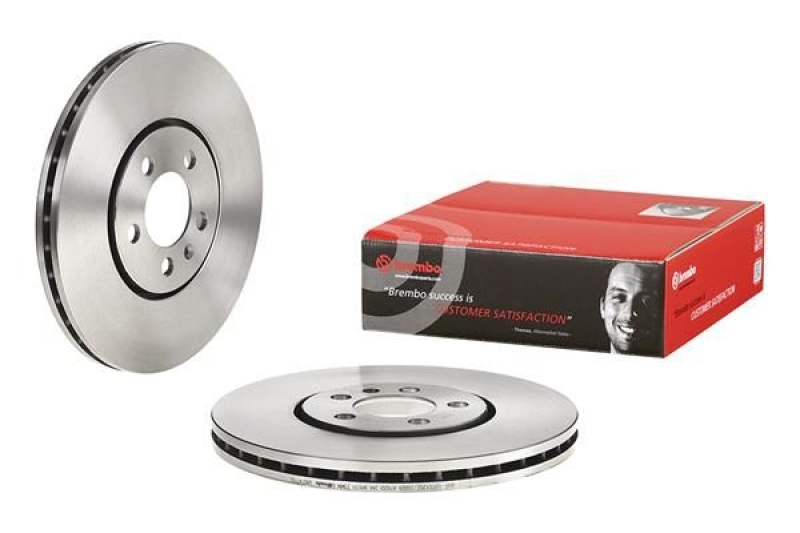 2x BREMBO Bremsscheibe PRIME LINE