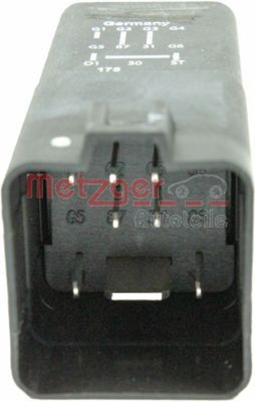 METZGER Relay, glow plug system