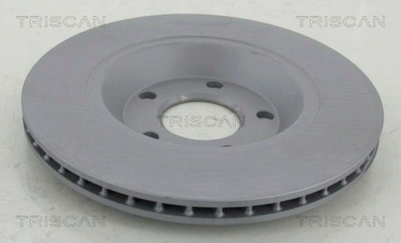 2x TRISCAN Brake Disc COATED