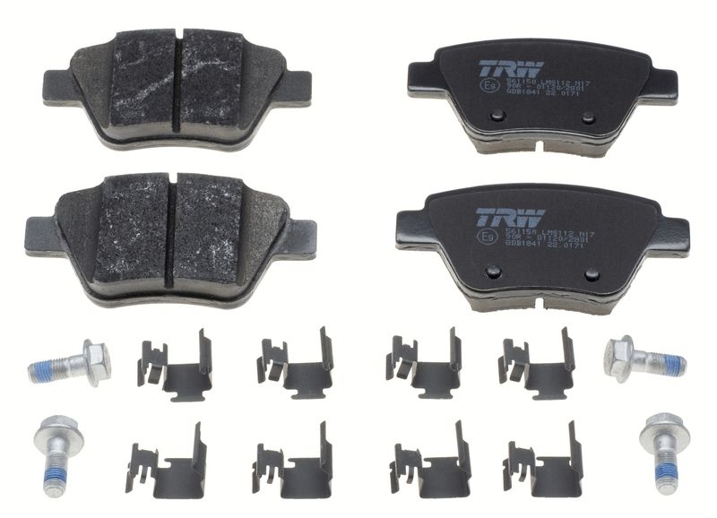 TRW Brake Pad Set, disc brake COTEC