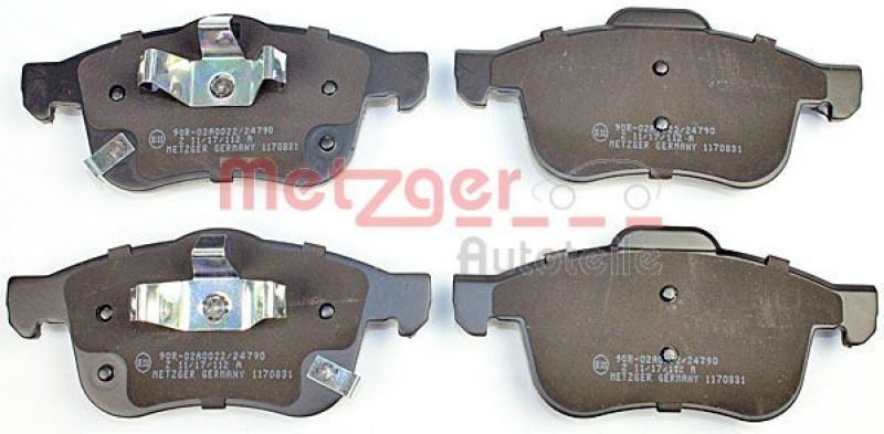 METZGER Brake Pad Set, disc brake