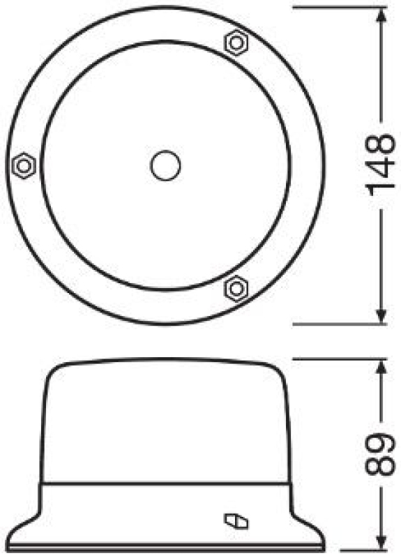 OSRAM Rundumkennleuchte LIGHTsignal BEACON LIGHT