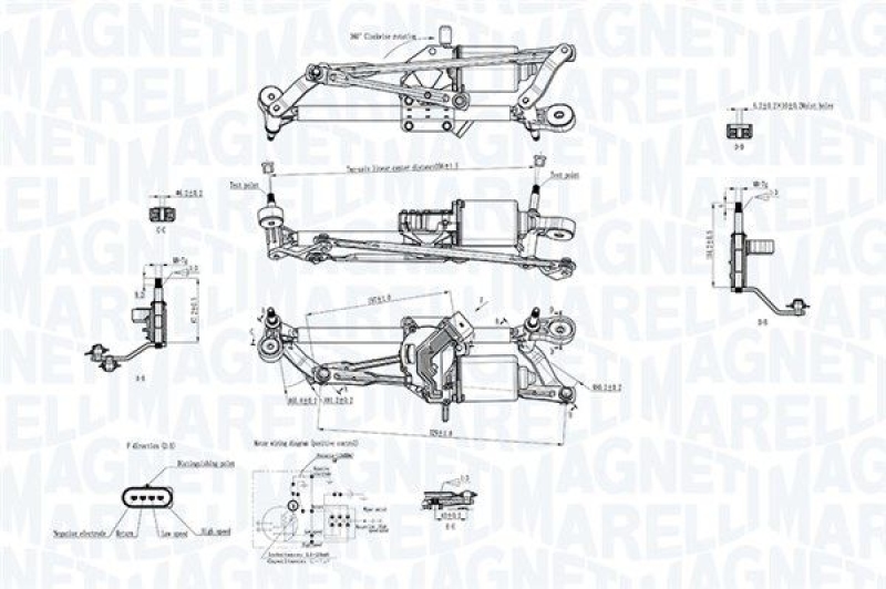 MAGNETI MARELLI Scheibenreinigungsanlage