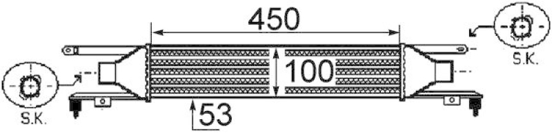 MAHLE Ladeluftkühler PREMIUM LINE