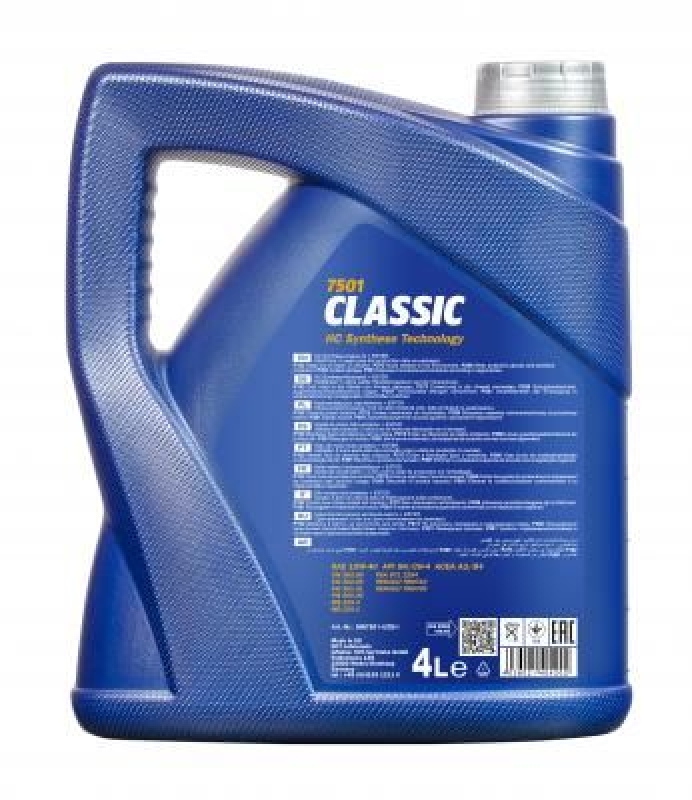 4L Mannol ÖL Classic 10W-40 Motoröl