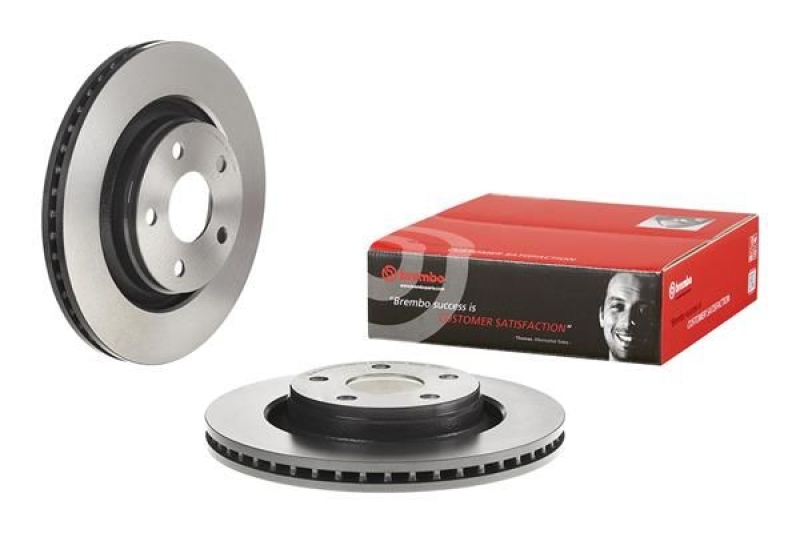 2x BREMBO Bremsscheibe PRIME LINE - UV Coated