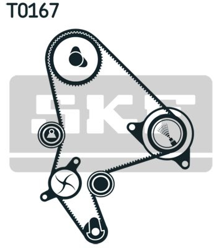 SKF Water Pump & Timing Belt Set