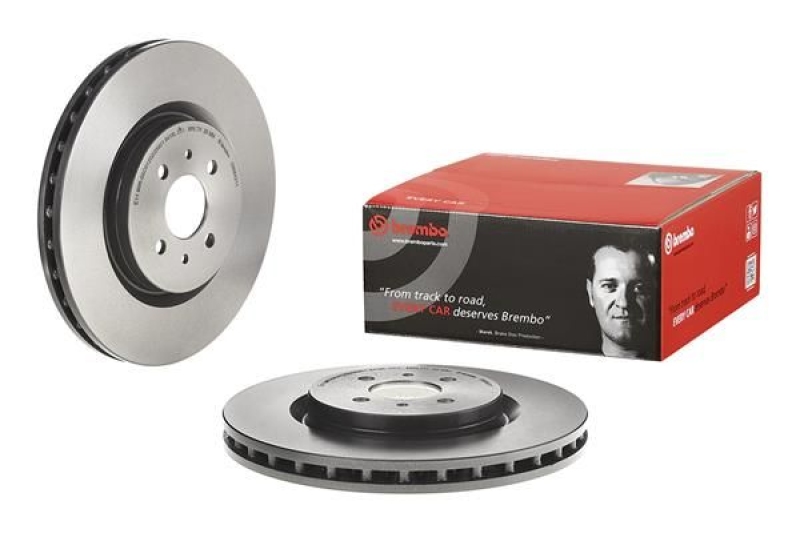 2x BREMBO Bremsscheibe PRIME LINE - UV Coated