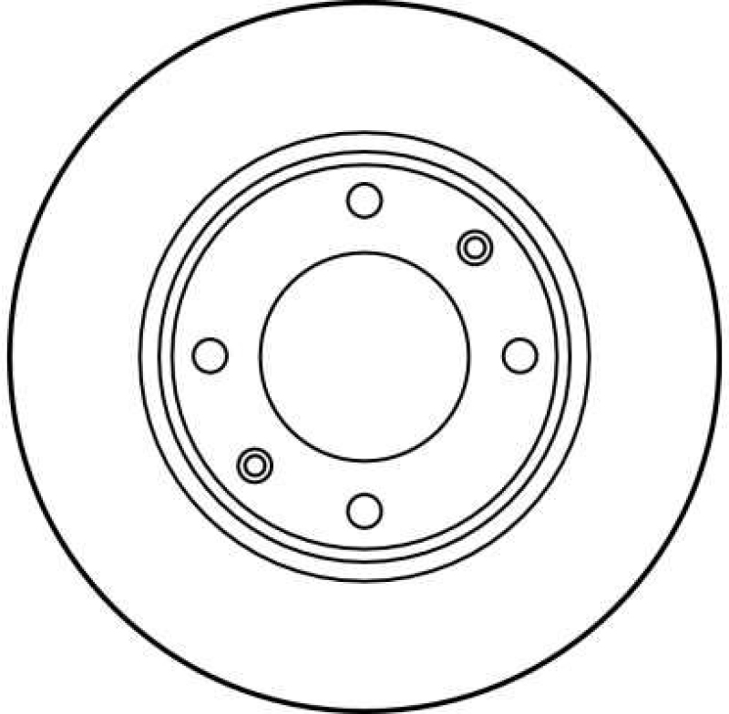 2x TRW Bremsscheibe