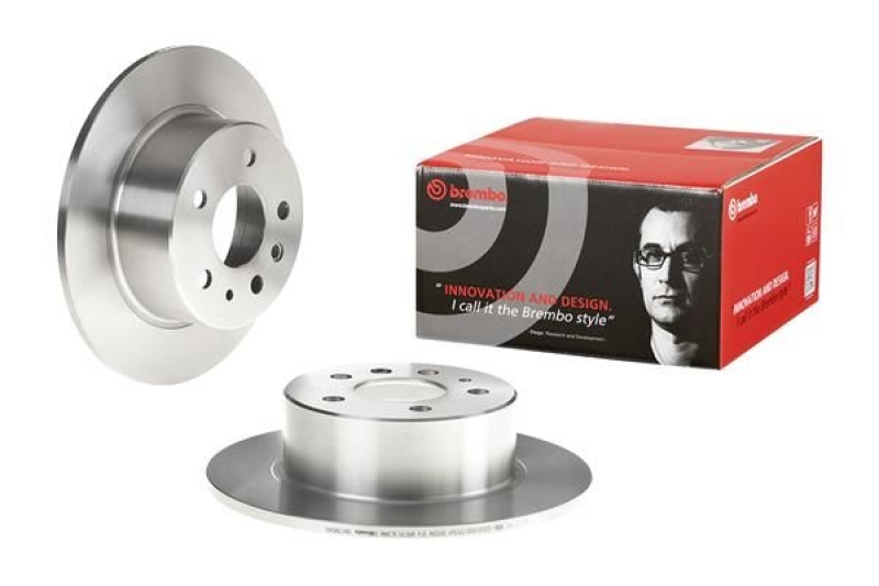 2x BREMBO Brake Disc PRIME LINE