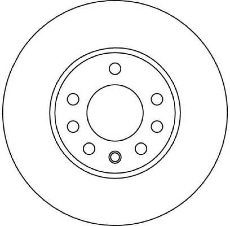 2x TRW Bremsscheibe