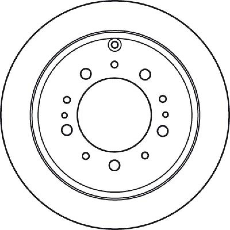 2x TRW Bremsscheibe