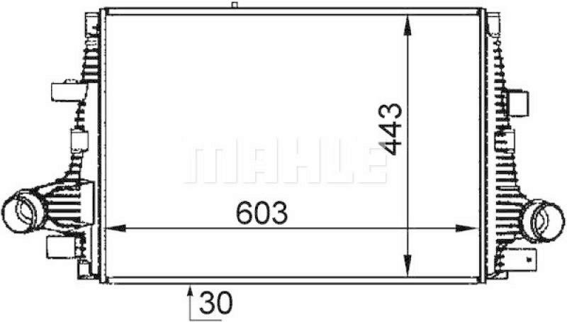 MAHLE Ladeluftkühler PREMIUM LINE