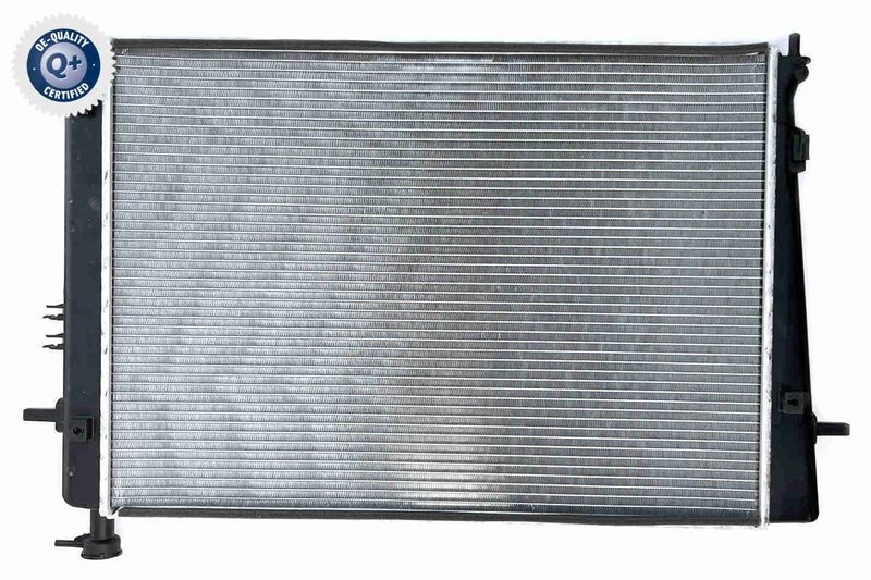 VEMO Radiator, engine cooling Q+, original equipment manufacturer quality