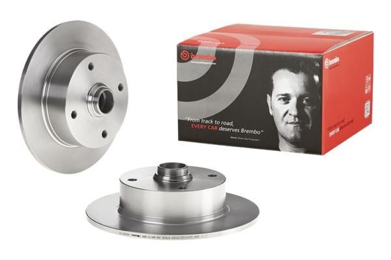 2x BREMBO Bremsscheibe PRIME LINE