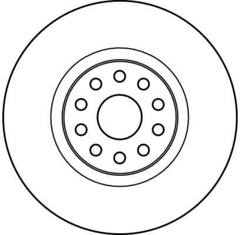 2x TRW Bremsscheibe