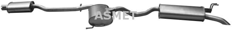 ASMET Rear Muffler