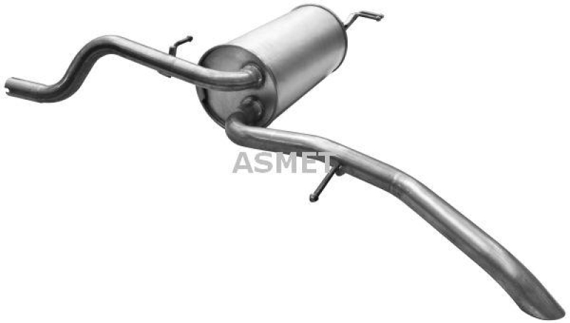 ASMET Rear Muffler